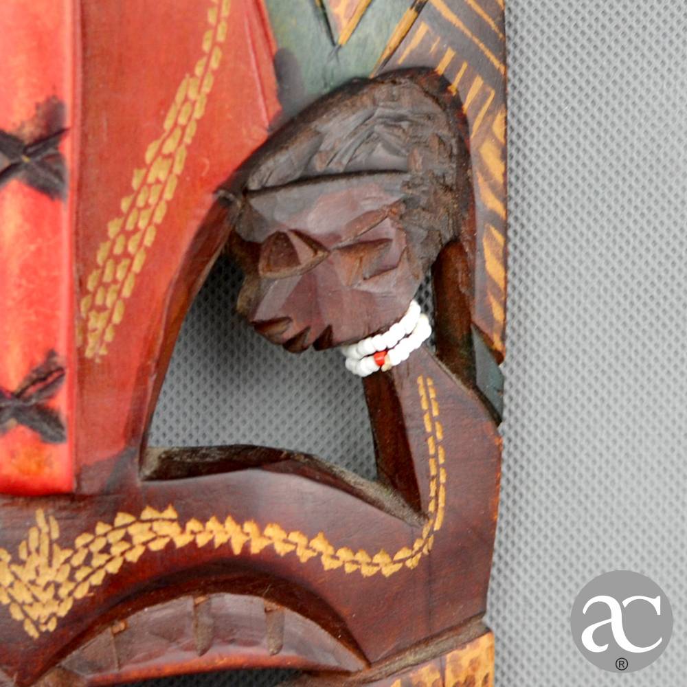 Thingle thingle. | Par de máscaras Africanas em Madeira